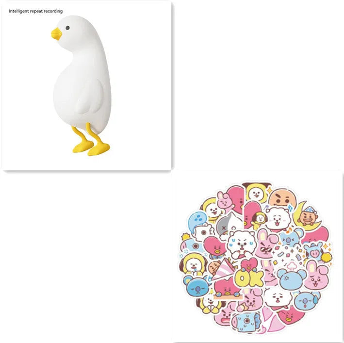 Creative Duck Lamp Reading Funny Night Light Led Lights - Bellarte Enchanté Creative Duck Lamp Reading Funny Night Light Led Lights